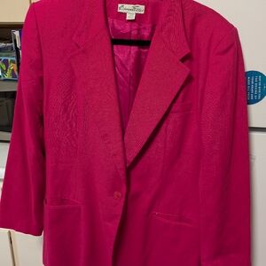 Women's Pink Blazer by Coldwater Creek